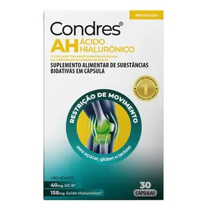 Suplemento Alimentar Condres AH Colágeno Tipo 2 30 Cápsulas