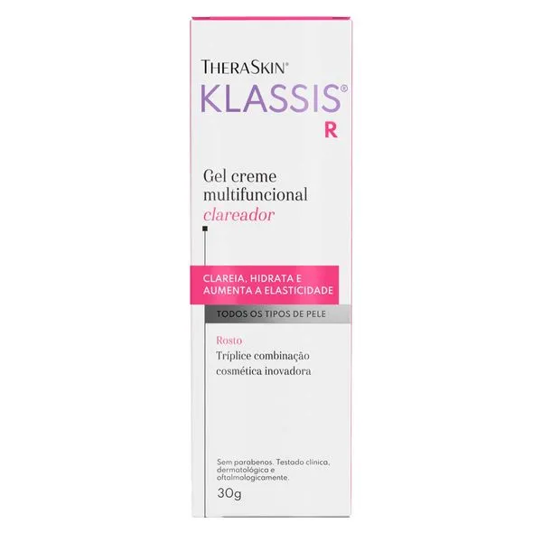 Gel Creme Multifuncional Clareador Theraskin Klassis 30g