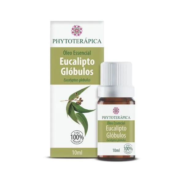 Óleo Essencial Phytoterapica Eucalipto Glóbulos Frasco 10ml