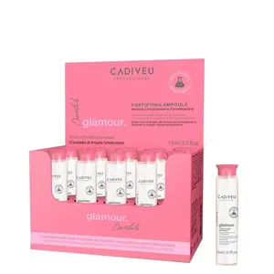 Caixa de Ampola Fortalecedora Cadiveu Essentials Glamour 10 X 15ml Caixa de Ampola Fortalecedora Cadiveu Essentials Glamour 10 x 15 ml