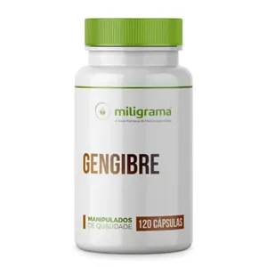 Gengibre 400mg 120 Cápsulas