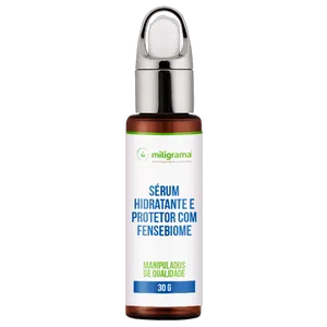 Sérum hidratante e protetor com Fensebiome 30g Sem Sabor/Aroma 30 gramas Branca/Transparente