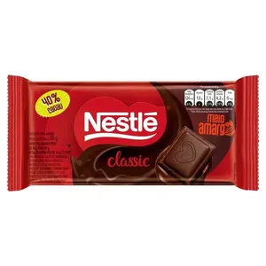 Tablete de Chocolate Classic Meio Amargo 80g Nestlé