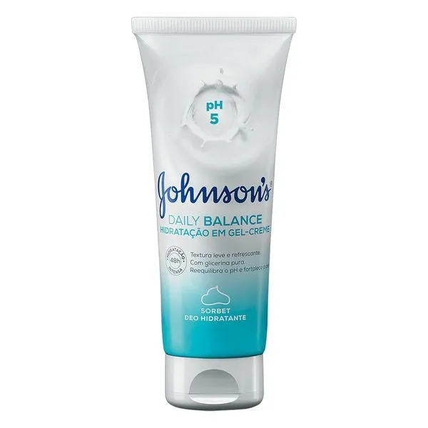 Gel Hidratante Johnson's Soft Daily Balance 200ml Gel Hidratante Johnson s Daily Hidrata??o 200ml