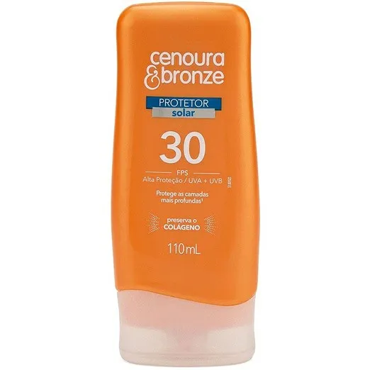 Protetor Solar Corporal Cenoura & Bronze FPS 30 com 110ml