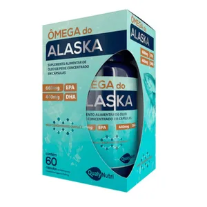 Ômega do Alaska 660mg EPA 440mg DHA C/60 Cápsulas