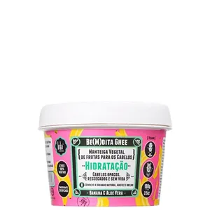 Máscara de Tratamento Lola Cosmetics Be(m)dita Ghee Hidratação Banana e Aloe Vera 100g
