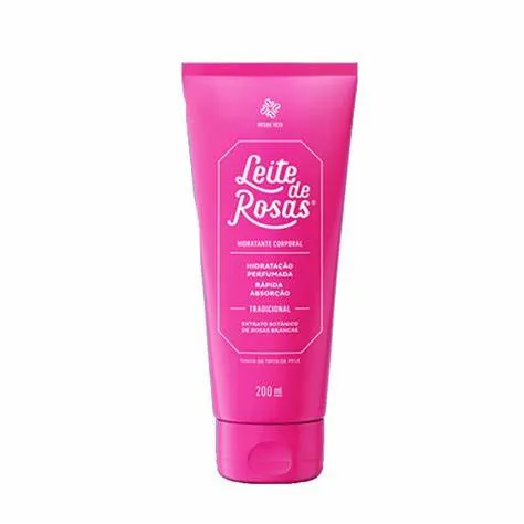 Loção Hidratante Corporal Tradicional 200ml Leite de Rosas Des Hid Corp Leite De Rosas Trad 200Ml