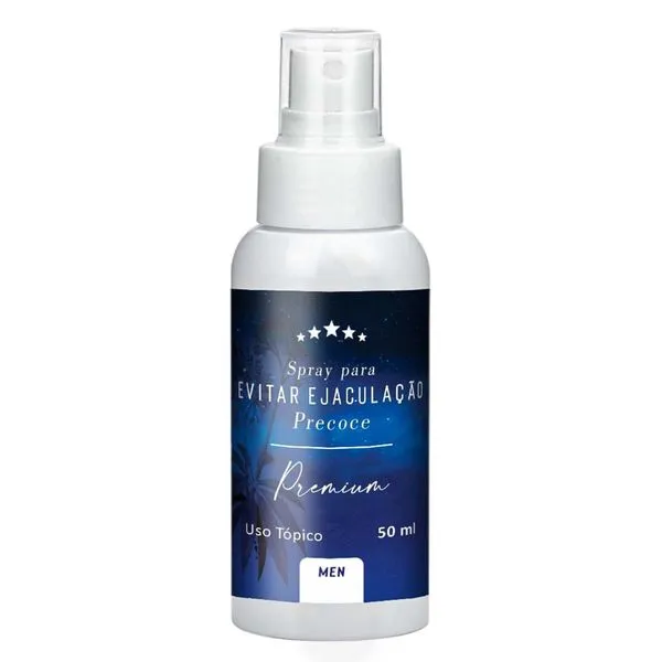 Spray anestésico lidocaína para ejaculação precoce 50ml