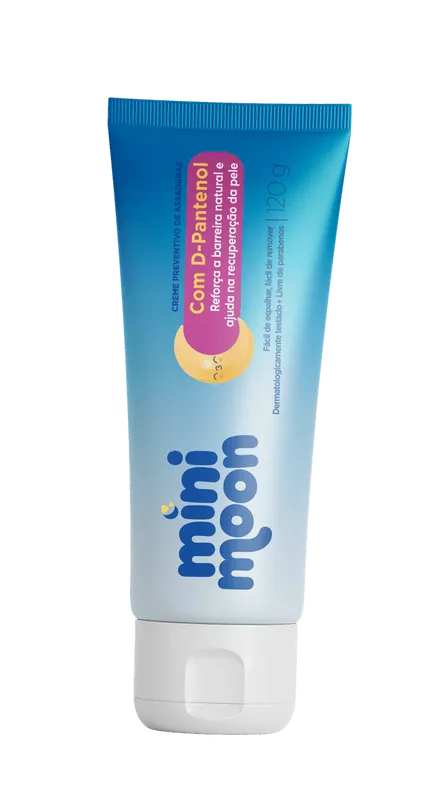 Creme Preventivo de Assaduras Mini Moon 120g