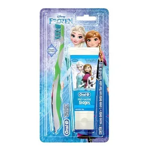 Kit Oral-B Stages Frozen Escova Dental + Creme Dental Tutti-Frutti 100g