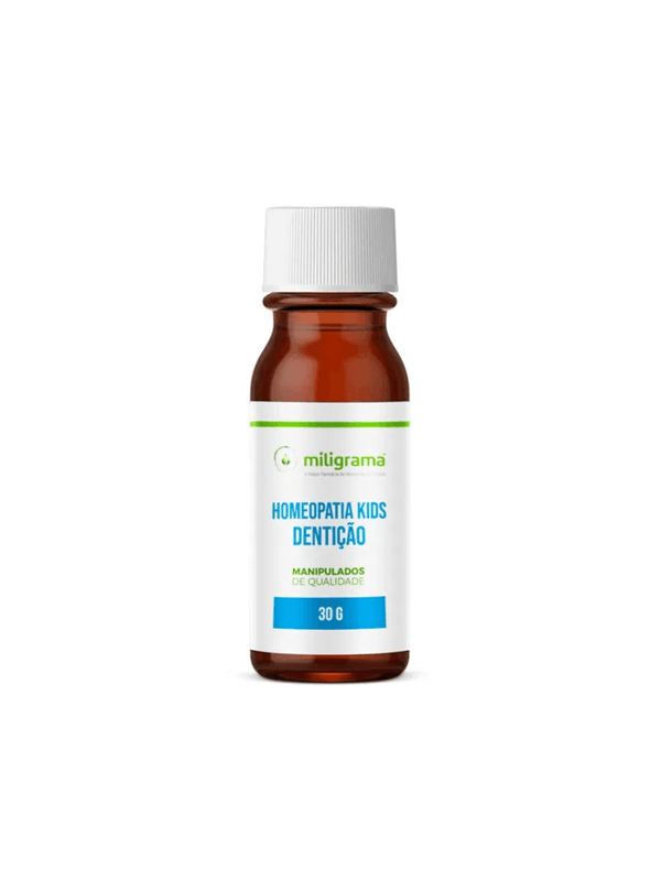Homeopatia Kids para Dentição Glóbulos 30g Alívio de Dores e Gengiva Miligrama