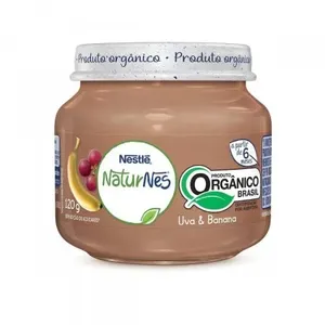 Papinha Nestlé Naturnes Orgânico Uva e Banana