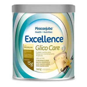 Complemento Alimentar Piracanjuba Excellence Glico Care Sabor Baunilha 740g