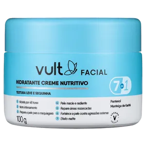 Hidratante Creme Nutritivo 7em 1 Vult Facial - 100g Hidratante Creme Nutritivo 7em 1 Vult Facial - 100g