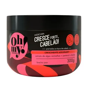 Máscara Capilar Oh My Cresce Forte, Cabelão! 300g
