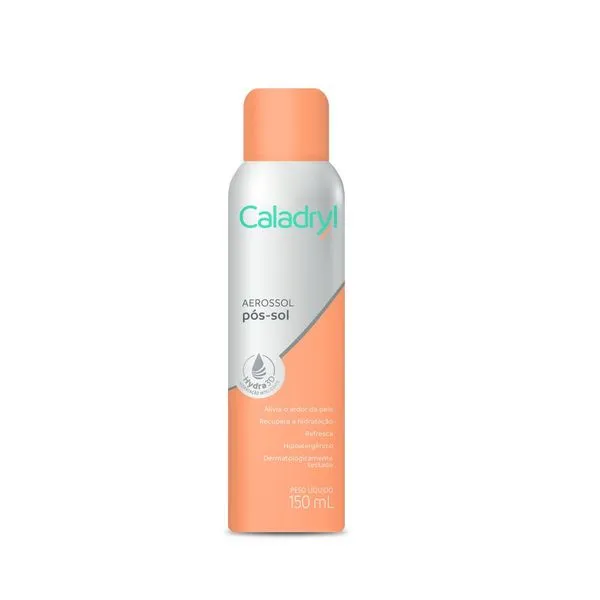 Pós Sol Caladryl Aerosol 150ml — Alívio do Ardor e Hidratação Caladryl Pós Sol Aerosol 150Ml - Caladryl