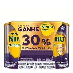 Kit Fórmula Infantil Ninho Nutrigold 800g 2 Unidades