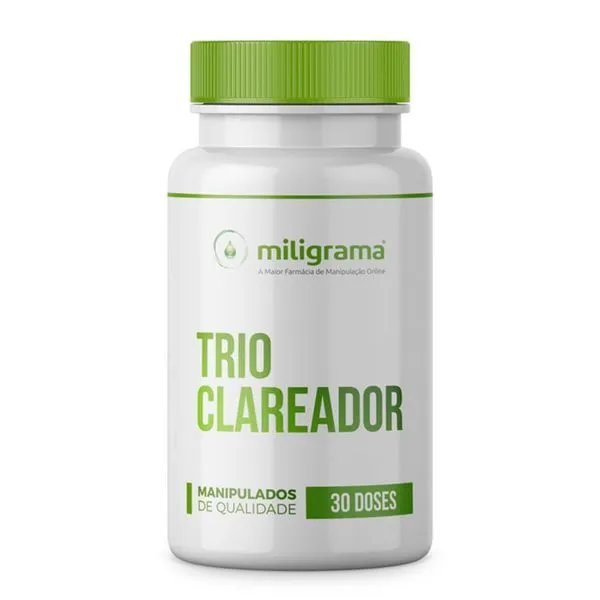 Trio Clareador com Selo de Autenticidade 30 Doses Trio Clareador 30 Doses