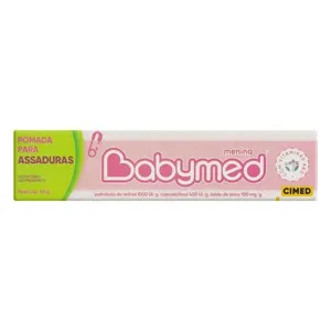 Babymed Rosa Pomada para Assaduras 45g