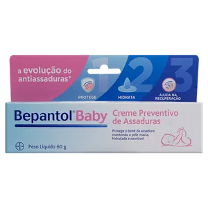 Creme para Assaduras 60g Bepantol Baby Bepantol Baby Creme de Assaduras – 60g