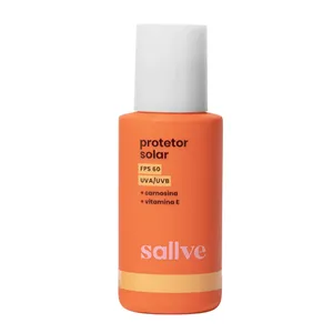 Protetor Solar Facial Sallve FPS 60 Carnosina e Vitamina E 40g