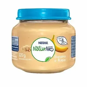 Papinha Orgânica Nestlé Naturnes Sabor Banana com Aveia - 120g