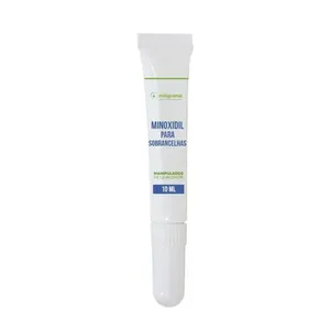 Minoxidil para Sobrancelhas 10ml Sérum para Crescimento das Sobrancelhas 10ml Sem Sabor/Aroma 10ml Branca/Transparente