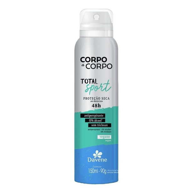 Sabonete Barra Corporal Aero Sport 150ml Davene Des Corpo/Corpo Aero Sport 150Ml