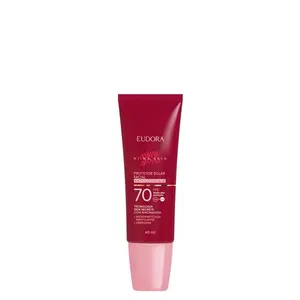 Protetor Solar Facial Antioleosidade Eudora Niina Skin FPS 70 40 ml FPS 70
