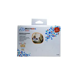Babador descartável bebê Multikids 12unidades Babador Multik Descartável 12Un - Multilaser