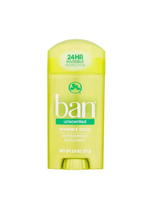 Desodorante Antitranspirante Sólido Ban Shower Fresh Invisible 73g