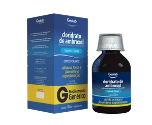 Cloridrato de Ambroxol 3mg/ml 120ml Xarope - Geolab