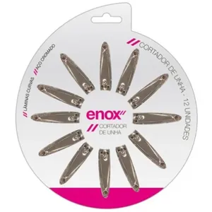 Cortador de Unhas Enox 672 Aço Cromado Belliz Cortador Unha Enox Codigo 672 - Enox