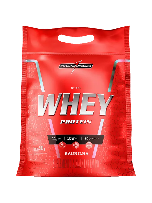 Nutri Whey Protein Pouch 900g Baunilha