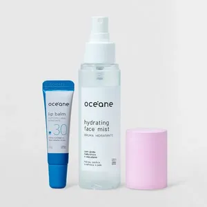 Kit Bruma Hidratante + Protetor Labial Hidratante (2 Produtos) Océane Kit Bruma Hidratante + Protetor Labial Hidratante (2 Produtos)