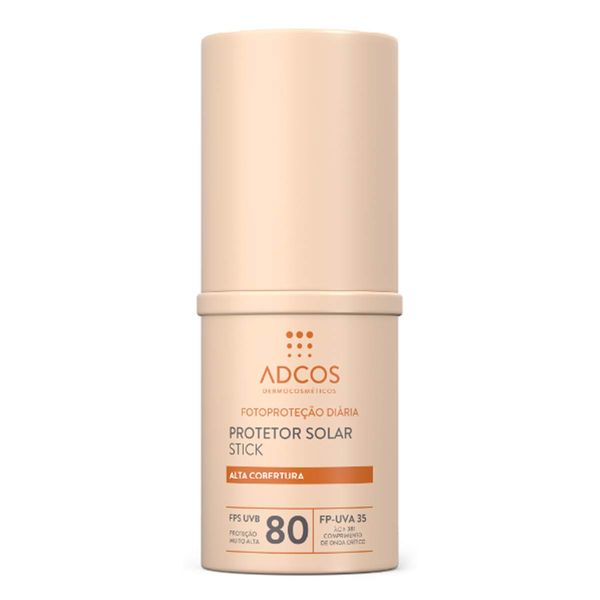 Protetor Solar Facial ADCOS FPS80 Stick Bronze 15gr Protetor Solar Facial ADCOS FPS50 Stick Bronze 15gr