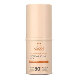 Protetor Solar Facial ADCOS FPS80 Stick Bronze 15gr Protetor Solar Facial ADCOS FPS50 Stick Bronze 15gr