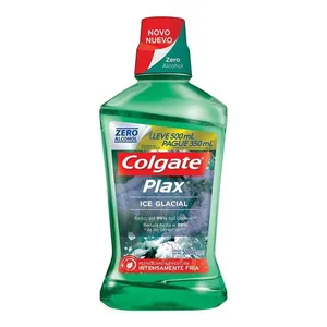Enxaguante Bucal Colgate Plax Ice Glacial 500ml