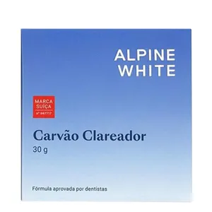 Carvão Clareador Dental Alpine White 30g