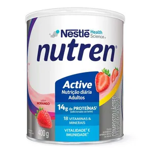 Complemento Alimentar Nutren Active Morango 400g