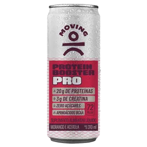 Bebida Proteica Moving Protein Booster Pro Morango e Acerola 310ml