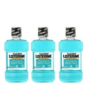 Enxaguante Bucal Listerine Cool Mint 250ml 3 Unidades