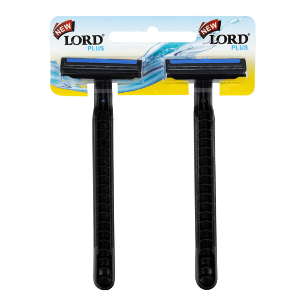 Aparelho Para Barbear Descartável Lord Plus 2 Unidades