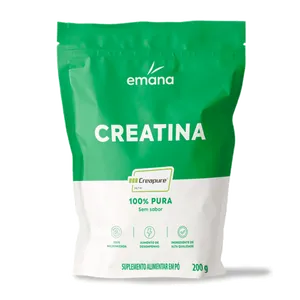 Creatina Creapure Emana Sem Sabor 200g Pó