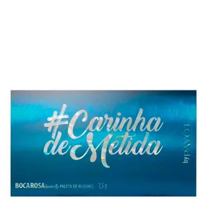 Paleta de Blush Boca Rosa Beauty Carinha de Metida