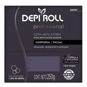 Cera Depilatória Negra Depi Roll 250g