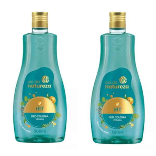 Kit c/2 Unidades de Betulla Cia Desodorante Colônia Hit 300ml