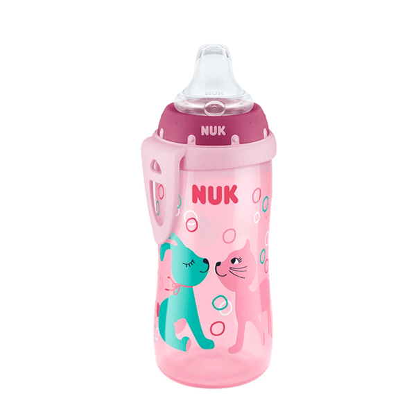Copo De Treinamento Antivazamento Active Cup 300ml Rosa NUK