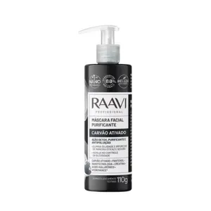 Máscara Raavi Facial Carvão Controle Oleosidade 110 g